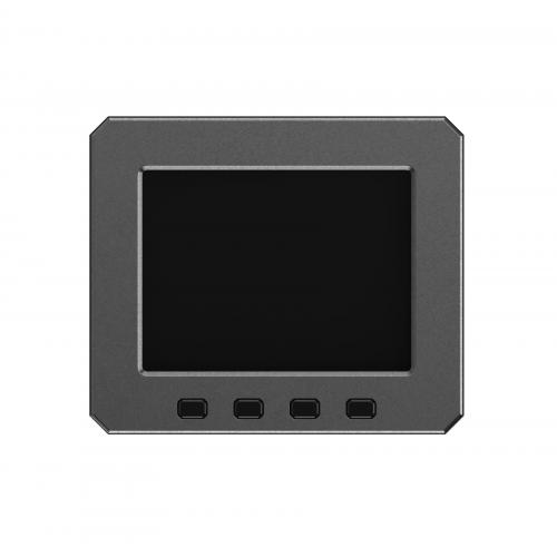 ARGON POD Display 2.8 Zoll fr Zero 2 W, LED, resistiver Touch, 4 Tasten