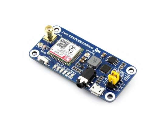 GSM / GPRS / GNSS / Bluetooth HAT fr Raspberry Pi
