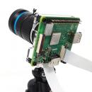 Basic Mounting Plate fr High Quality Camera und Raspberry Pi 3 A+