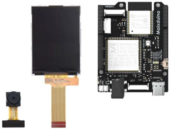 Seeed Sipeed Maixduino AIoT Ki, RISC-V, 64bit Dual-Core ESP32, 400MHz, 60FPS QVGA Bilderkennung