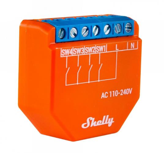 Shelly Plus i4, WLAN Schalter- / Tasterschnittstelle