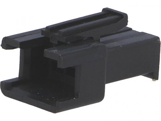 Steckverbinder Gehäuse kompatibel zu JST SMR-03V-B, männlich, 3 Pin, schwarz