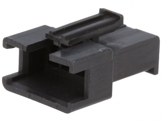 Steckverbinder Gehuse kompatibel zu JST SMR-04V-B, mnnlich, 4 Pin, schwarz