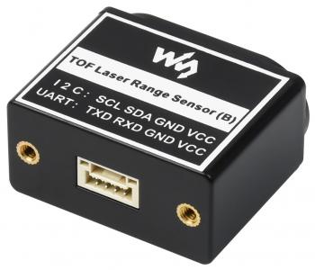 Waveshare TOF Laser Range Sensor (B): 15m Reichweite, 2% Genauigkeit, UART/I2C Kommunikation